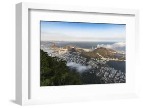 Rio de Janeiro from Corcovado Mountain-James White-Framed Photographic Print