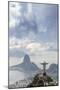 Rio De Janeiro Landscape Showing Corcovado, the Christ and the Sugar Loaf, Rio De Janeiro, Brazil-Alex Robinson-Mounted Premium Photographic Print