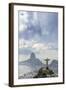 Rio De Janeiro Landscape Showing Corcovado, the Christ and the Sugar Loaf, Rio De Janeiro, Brazil-Alex Robinson-Framed Photographic Print