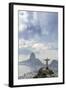 Rio De Janeiro Landscape Showing Corcovado, the Christ and the Sugar Loaf, Rio De Janeiro, Brazil-Alex Robinson-Framed Photographic Print