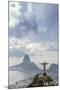 Rio De Janeiro Landscape Showing Corcovado, the Christ and the Sugar Loaf, Rio De Janeiro, Brazil-Alex Robinson-Mounted Premium Photographic Print