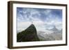 Rio De Janeiro Landscape Showing Corcovado, the Christ and the Sugar Loaf, Rio De Janeiro, Brazil-Alex Robinson-Framed Photographic Print