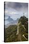 Rio De Janeiro Landscape Showing Corcovado, the Christ and the Sugar Loaf, Rio De Janeiro, Brazil-Alex Robinson-Stretched Canvas