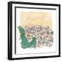 Rio De Janeiro Largo Do Boticario Old Town Houses-M. Bleichner-Framed Art Print