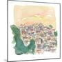 Rio De Janeiro Largo Do Boticario Old Town Houses-M. Bleichner-Mounted Art Print