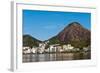 Rio De Janeiro Mountains around Lagoon-dabldy-Framed Photographic Print