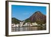 Rio De Janeiro Mountains around Lagoon-dabldy-Framed Photographic Print