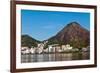Rio De Janeiro Mountains around Lagoon-dabldy-Framed Photographic Print
