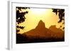 Rio De Janeiro Mountains by Sunset-dabldy-Framed Photographic Print