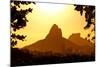 Rio De Janeiro Mountains by Sunset-dabldy-Mounted Photographic Print