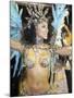 Rio De Janeiro, Rio De Janeiro City, Fabia Borges of the Imperio Da Tijuca Samba School at Carnival-Alex Robinson-Mounted Photographic Print