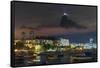 Rio De Janeiro Skyline at Dusk.-Jon Hicks-Framed Stretched Canvas