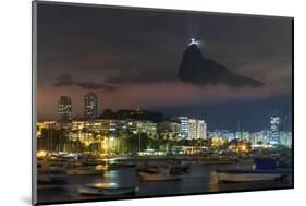 Rio De Janeiro Skyline at Dusk.-Jon Hicks-Mounted Photographic Print