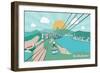 Rio De Janeiro - Vector Illustration-Petrovic Igor-Framed Art Print