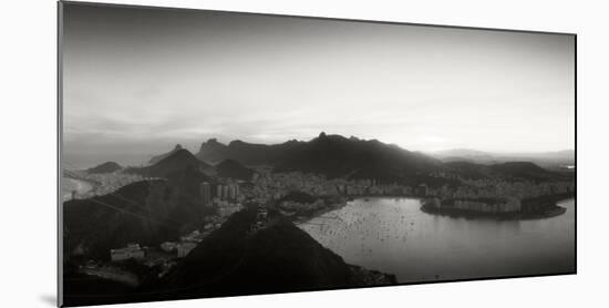 Rio De Janeiro Viewed from Sugarloaf Mountain, Brazil-null-Mounted Photographic Print