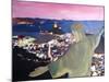 Rio De Janeiro With Christ The Redeemer II-Markus Bleichner-Mounted Art Print