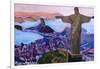 Rio de Janeiro with Christ the Redeemer-Martina Bleichner-Framed Art Print