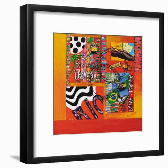 Rio de Janeiro-Sophie Wozniak-Framed Art Print