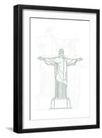 Rio De Janeiro-Cristian Mielu-Framed Art Print