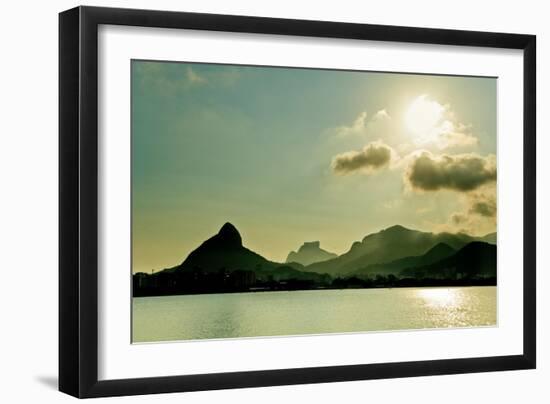 Rio De Janeiro-dabldy-Framed Art Print