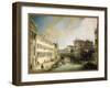 Rio Dei Mendicanti, 1724-Canaletto-Framed Giclee Print