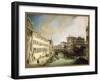 Rio Dei Mendicanti, 1724-Canaletto-Framed Giclee Print