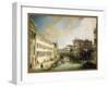 Rio Dei Mendicanti, 1724-Canaletto-Framed Giclee Print