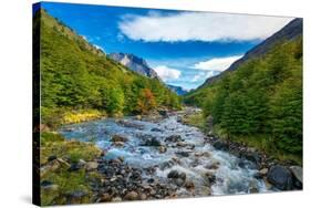 Rio del Frances, Valle Frances (Valle del Frances), Torres del Paine National Park-Jan Miracky-Stretched Canvas