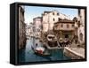 Rio Della Botisella, Venice-null-Framed Stretched Canvas