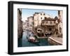 Rio Della Botisella, Venice-null-Framed Giclee Print