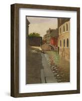 Rio Della Salute, Venice, c.1902-Félix Vallotton-Framed Giclee Print