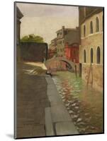 Rio Della Salute, Venice, c.1902-Félix Vallotton-Mounted Giclee Print