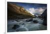 Rio Fitz Roy River, Mount Fitz Roy and Cerro Torre, Argentina-Ed Rhodes-Framed Photographic Print