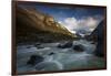 Rio Fitz Roy River, Mount Fitz Roy and Cerro Torre, Argentina-Ed Rhodes-Framed Photographic Print