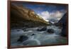 Rio Fitz Roy River, Mount Fitz Roy and Cerro Torre, Argentina-Ed Rhodes-Framed Photographic Print