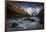 Rio Fitz Roy River, Mount Fitz Roy and Cerro Torre, Argentina-Ed Rhodes-Framed Photographic Print