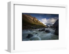 Rio Fitz Roy River, Mount Fitz Roy and Cerro Torre, Argentina-Ed Rhodes-Framed Photographic Print