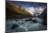 Rio Fitz Roy River, Mount Fitz Roy and Cerro Torre, Argentina-Ed Rhodes-Mounted Photographic Print