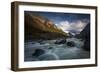 Rio Fitz Roy River, Mount Fitz Roy and Cerro Torre, Argentina-Ed Rhodes-Framed Photographic Print