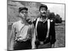 RIO GRANDE, 1950 directed by JOHN FORD Claude Jarman Jr. and John Wayne (b/w photo)-null-Mounted Photo