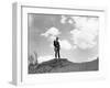 RIO GRANDE, 1950 directed by JOHN FORD John Wayne (b/w photo)-null-Framed Photo