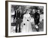 RIO GRANDE, 1950 directed by JOHN FORD John Wayne, Maureen O'Hara and Victor McLaglen (b/w photo)-null-Framed Photo