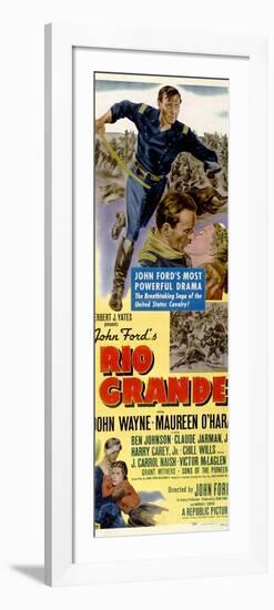 Rio Grande, 1950-null-Framed Art Print