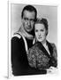 Rio Grande by JohnFord with John Wayne and Maureen O'Hara, 1950 (b/w photo)-null-Framed Photo