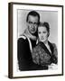 Rio Grande by JohnFord with John Wayne and Maureen O'Hara, 1950 (b/w photo)-null-Framed Photo