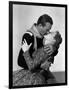 Rio Grande by JohnFord with John Wayne and Maureen O'Hara, 1950 (b/w photo)-null-Framed Photo