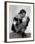 Rio Grande by JohnFord with John Wayne and Maureen O'Hara, 1950 (b/w photo)-null-Framed Photo