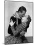 Rio Grande by JohnFord with John Wayne and Maureen O'Hara, 1950 (b/w photo)-null-Mounted Photo