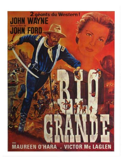 Rio Grande French Movie Poster 1950 Prints Allposters Com Rio Grande French Movie Poster 1950 Prints Allposters Com