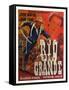 Rio Grande, French Movie Poster, 1950-null-Framed Stretched Canvas